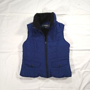 Kenneth Cole Reaction womens fleece lined puffer vest